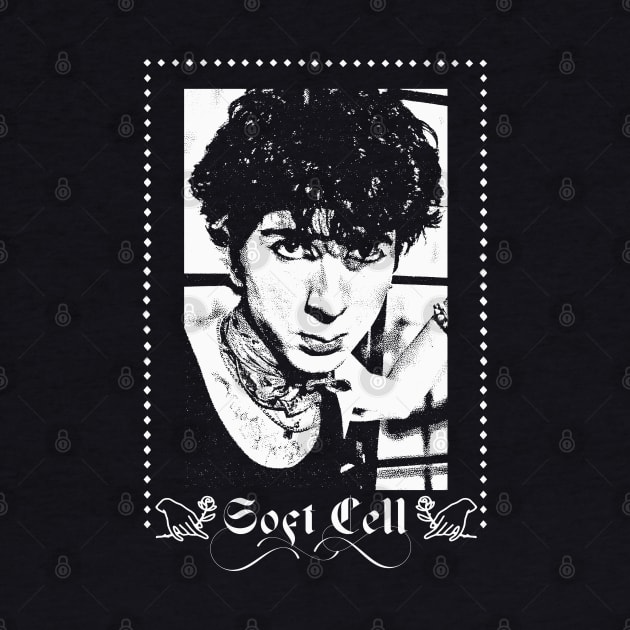 Soft Cell /// Punksthetic Synthwave Fan Design by DankFutura